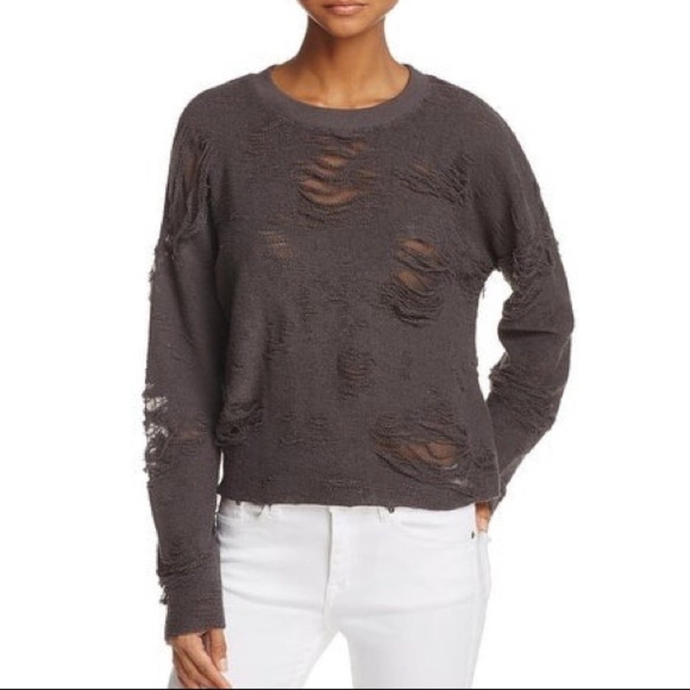 IRO Distressed Crew Swearshirt